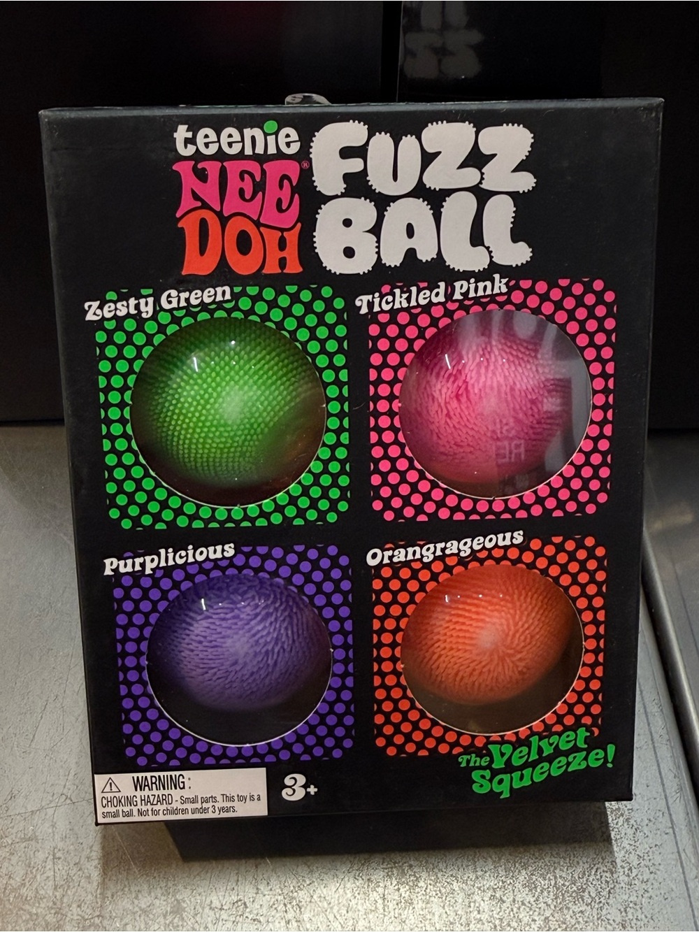 NeeDoh Fuzz Balls (pack of 4)